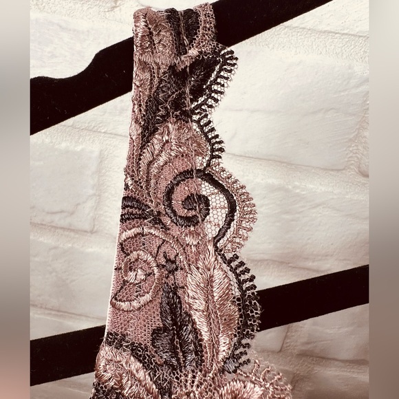 NWT Soma Sensuous Lace Unlined Ballonet Underwire Bra 34 D Mochaccino #0545 - Picture 6 of 14